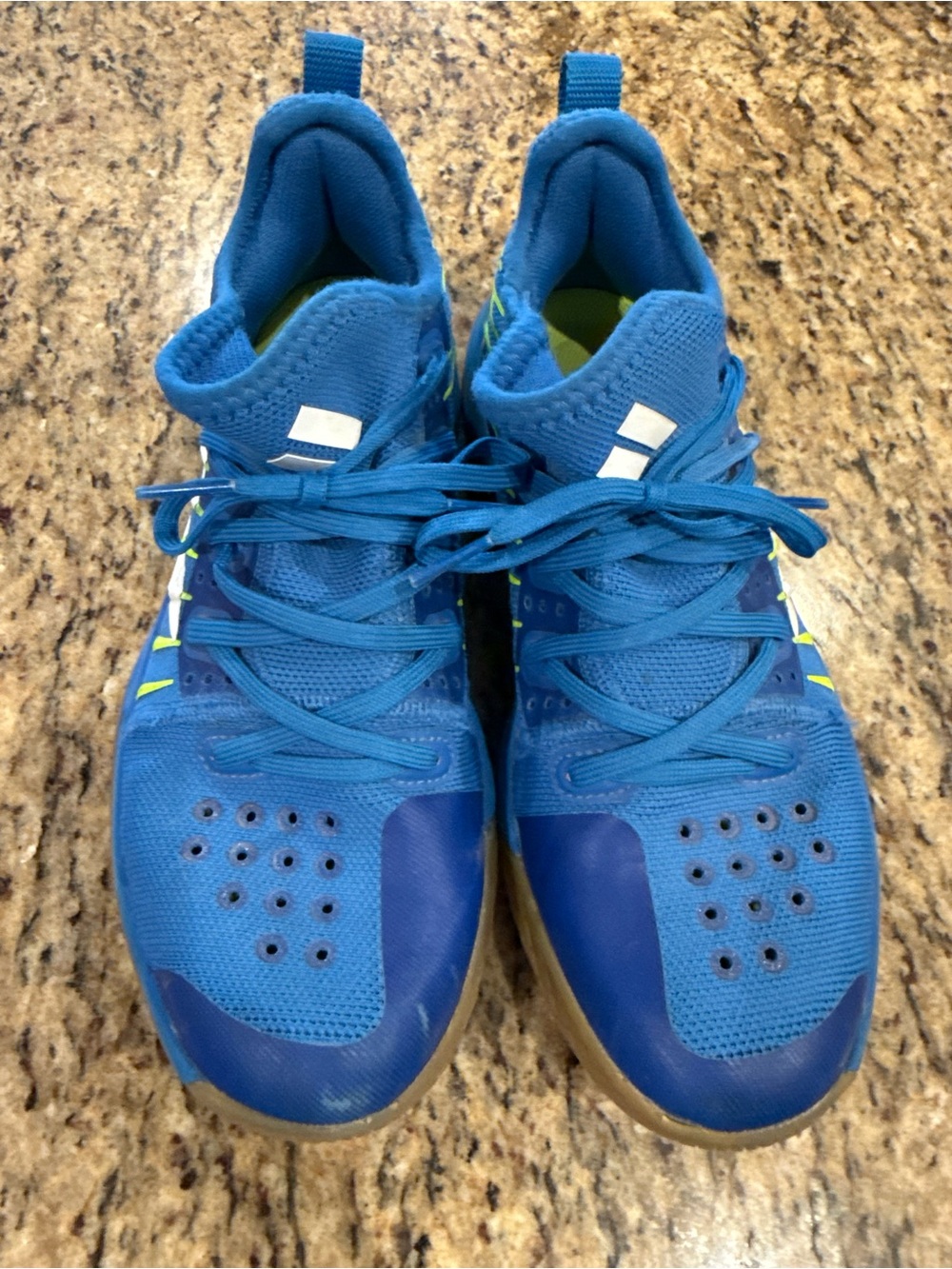 Adidas Stabil Blue next level Athletic Court Shoes Sneakers Lace-Up Shoes